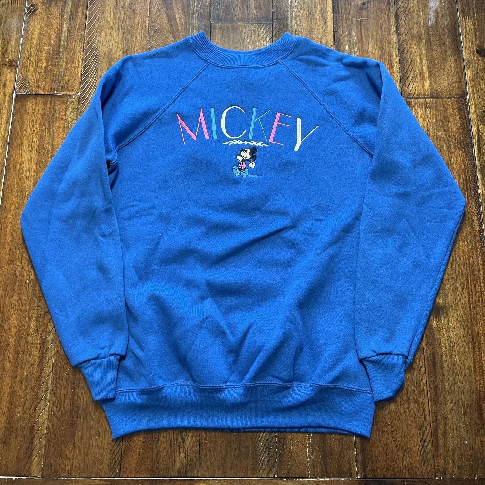 Disney Vtg Mickey Unlimited Sweatshirt M Crewneck Disney Pullover Size US M / EU 48-50 / 2 - 2 Thumbnail