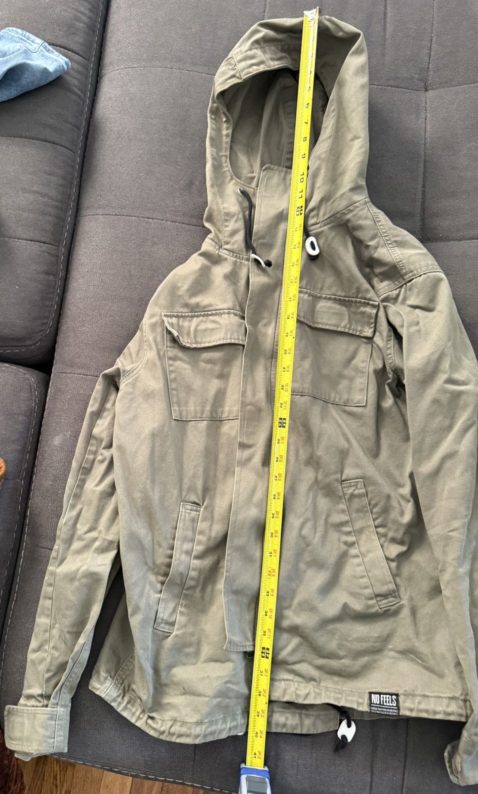 Divided H&M Divided Army Green Hooded Parka Size US M / EU 48-50 / 2 - 4 Thumbnail