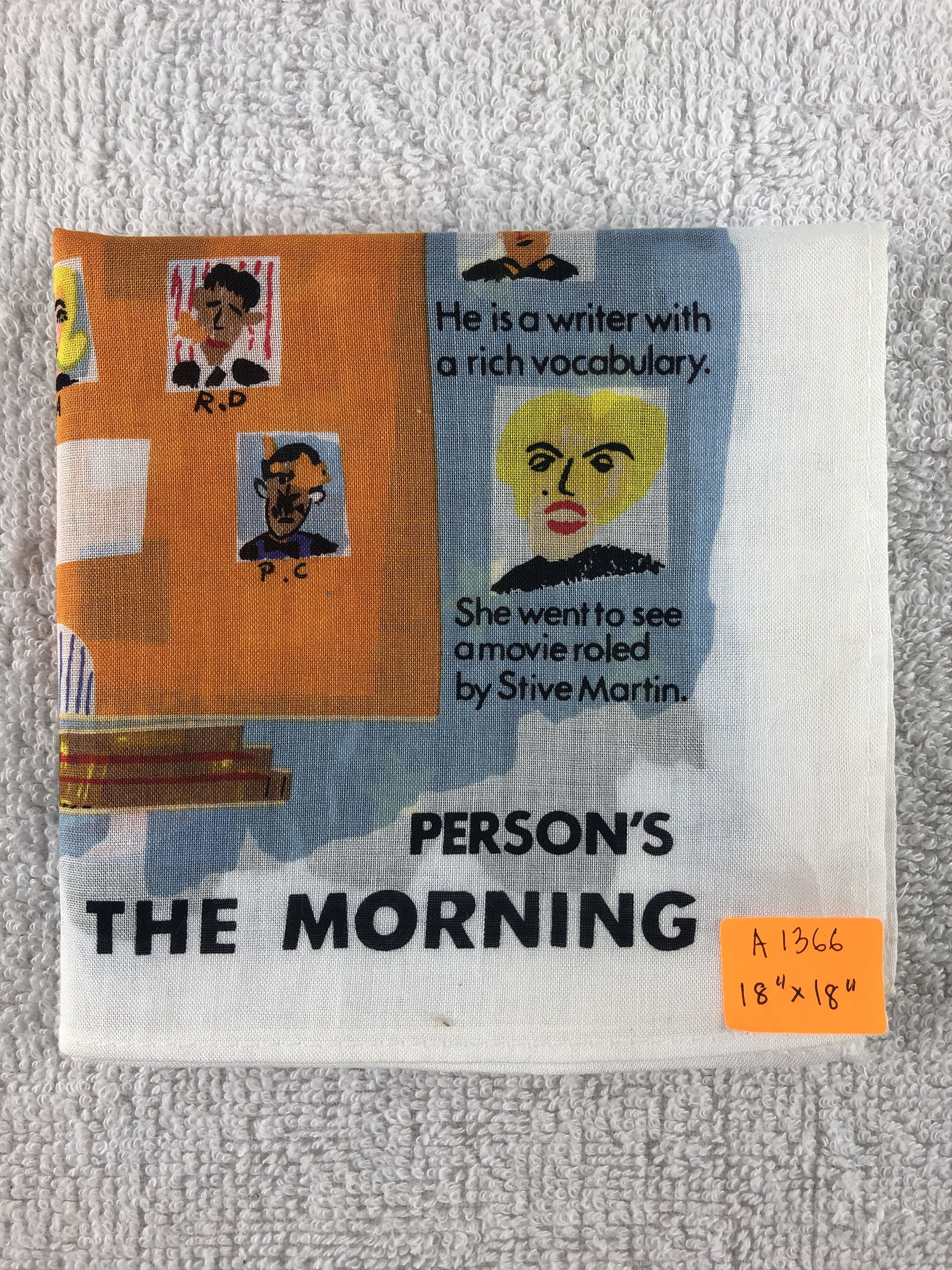 PERSON'S × Vintage Person's Handkerchief / Bandana / Neckerchief Size ONE SIZE - 6 Thumbnail