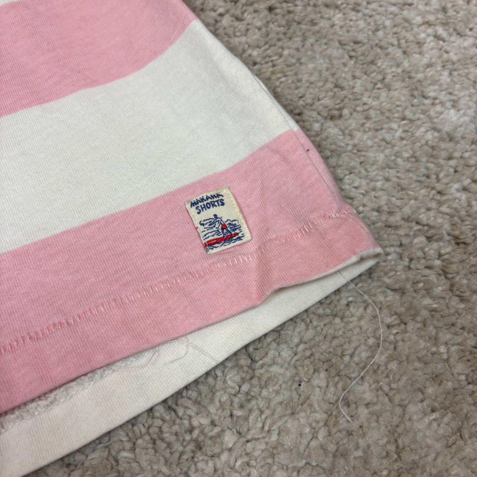 M.Nii M.Nii Striped TShirt Makaha Shorts Hawaii Surfer Men's XS Size US XS / EU 42 / 0 - 8 Thumbnail