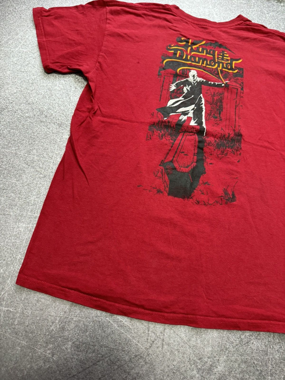 Band Tees × Vintage VINTAGE KING OF DIAMOND CONSPIRACY T SHIRT BLACK METAL Size US L / EU 52-54 / 3 - 13 Thumbnail