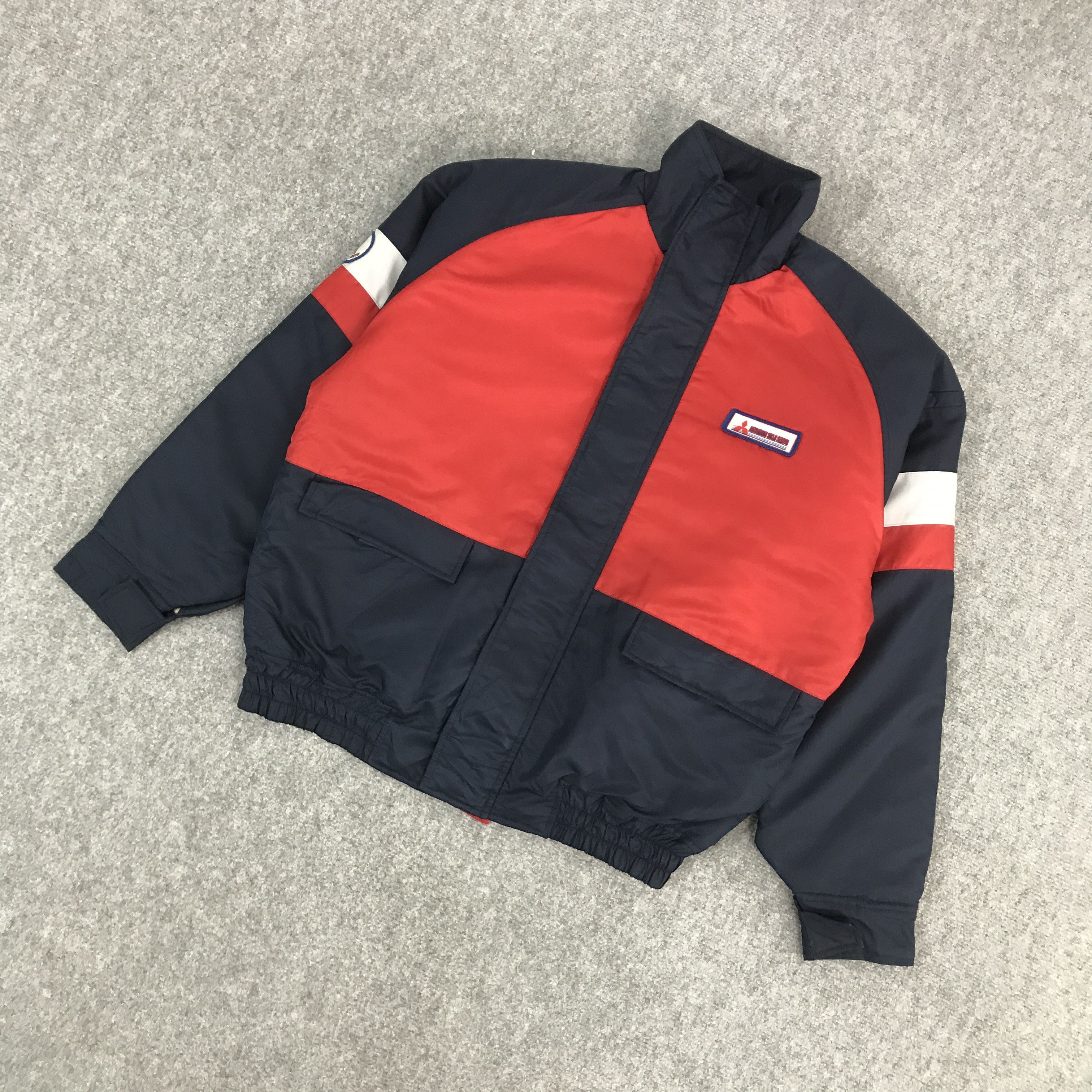 Japanese Brand MITSUBISHI RACING WORK UNIFORM JAPAN JACKET Size US L / EU 52-54 / 3 - 5 Thumbnail