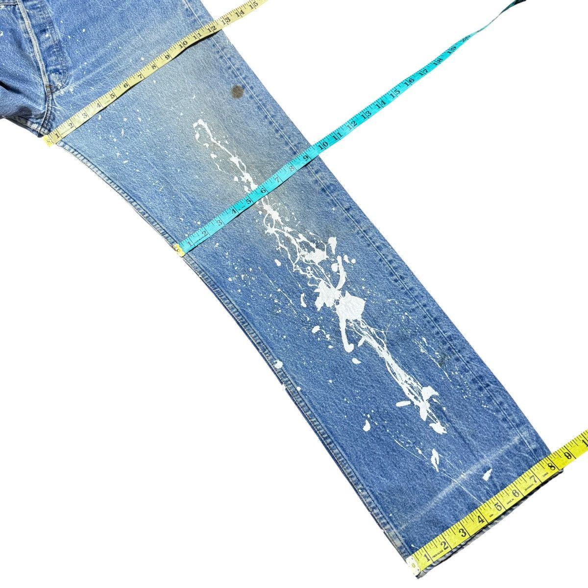Levi's Vintage 80s Levis 501 Painter Jeans Helmut Lang Size US 33 - 18 Thumbnail