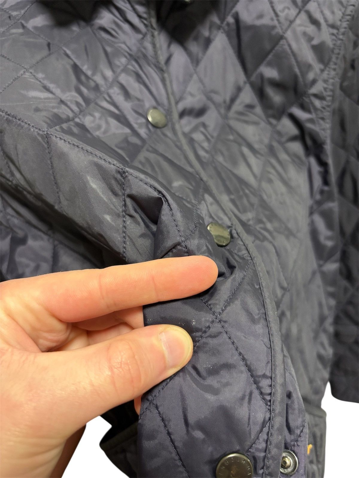 Barbour Barbour Quilted Jacket Liddesdale Basic Velvet Neck Size S / US 4 / IT 40 - 4 Thumbnail