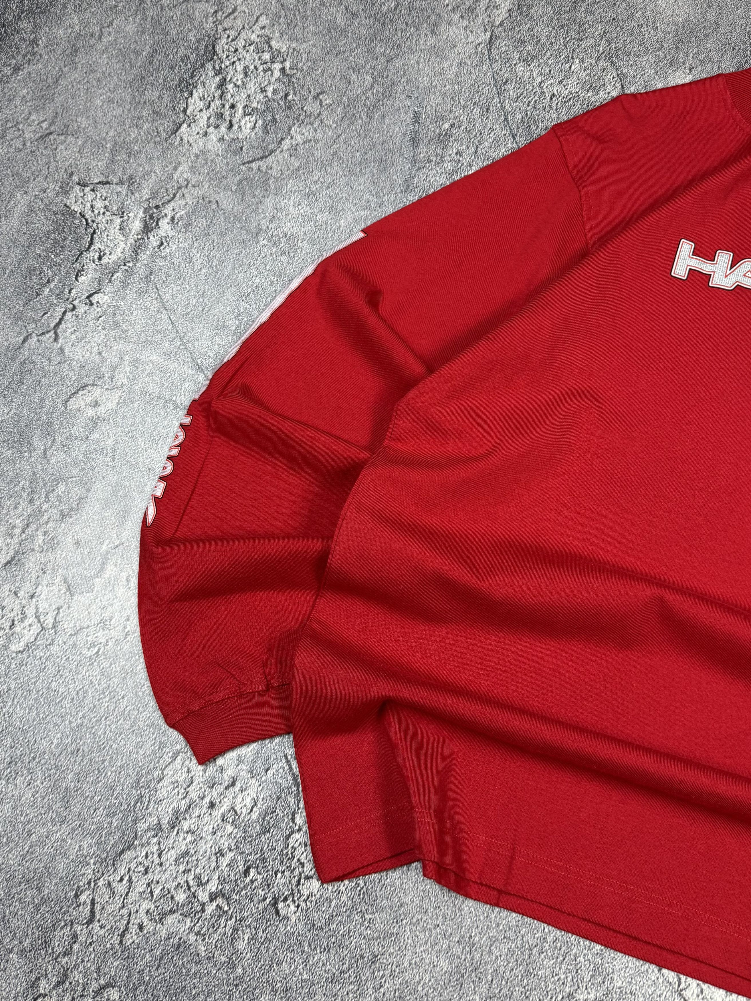 Tony Hawk Y2K Tony Hawk 2000s Red Silver Logo Longsleeve Skater Size US M / EU 48-50 / 2 - 6 Thumbnail
