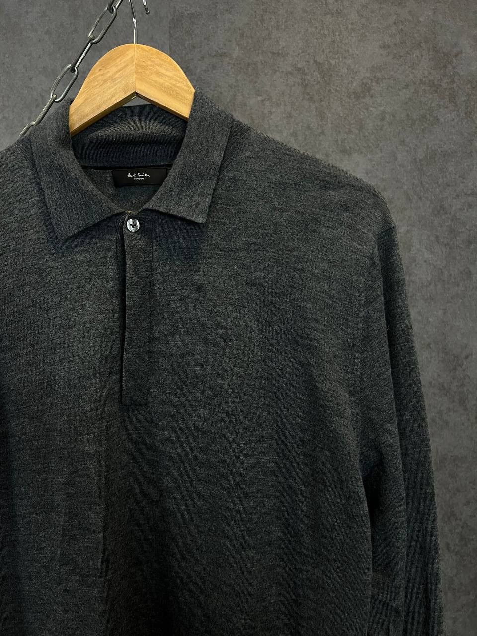 Designer × Paul Smith Paul Smith designer wool polo sweater Size US L / EU 52-54 / 3 - 2 Thumbnail