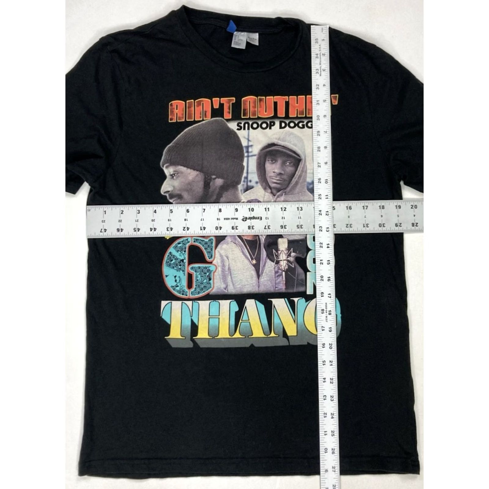 H&M Snoop Dogg Ain't Nuthin But A G Thang Graphic T-shirt Men Small Black Music Hip Hop T-Shirt Mens Regular Short Sleeve Crew Neck Size US S / EU 44-46 / 1 - 5 Thumbnail