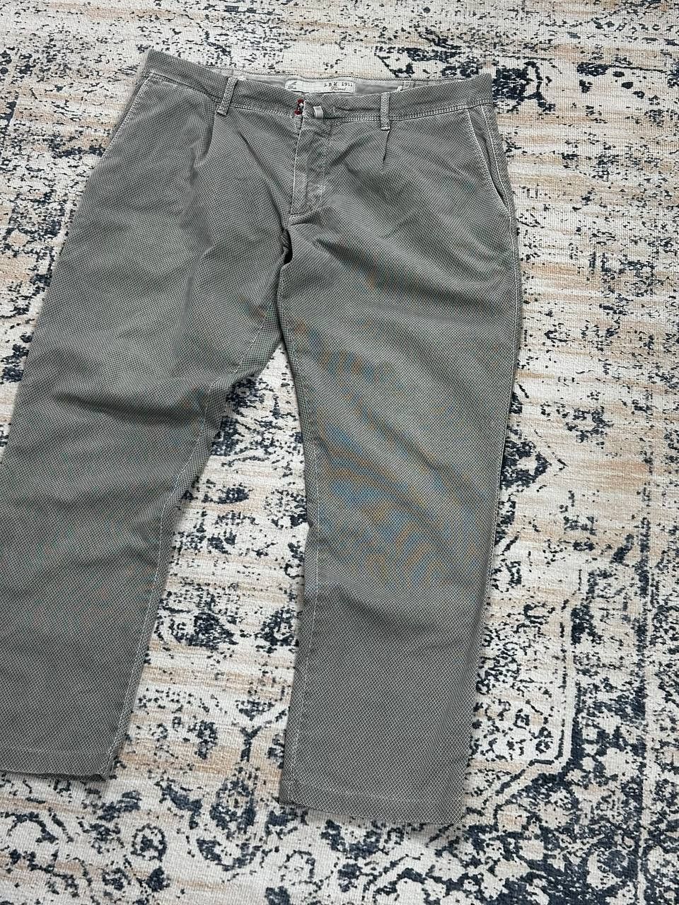 L.B.M. 1911 Luxury L.B.M. 1911 Grey Casual Chino Pants Size US 32 / EU 48 - 2 Thumbnail