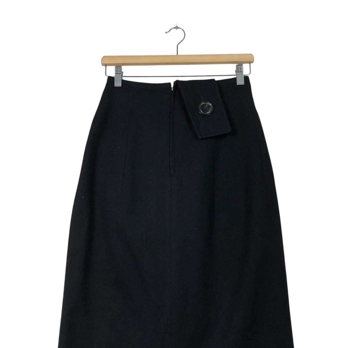 Yohji Yamamoto 🔥VINTAGE WOOL SKIRT Y’S YOHJI YAMAMOTO BELT Size 26" / US 2 / IT 38 - 5 Thumbnail