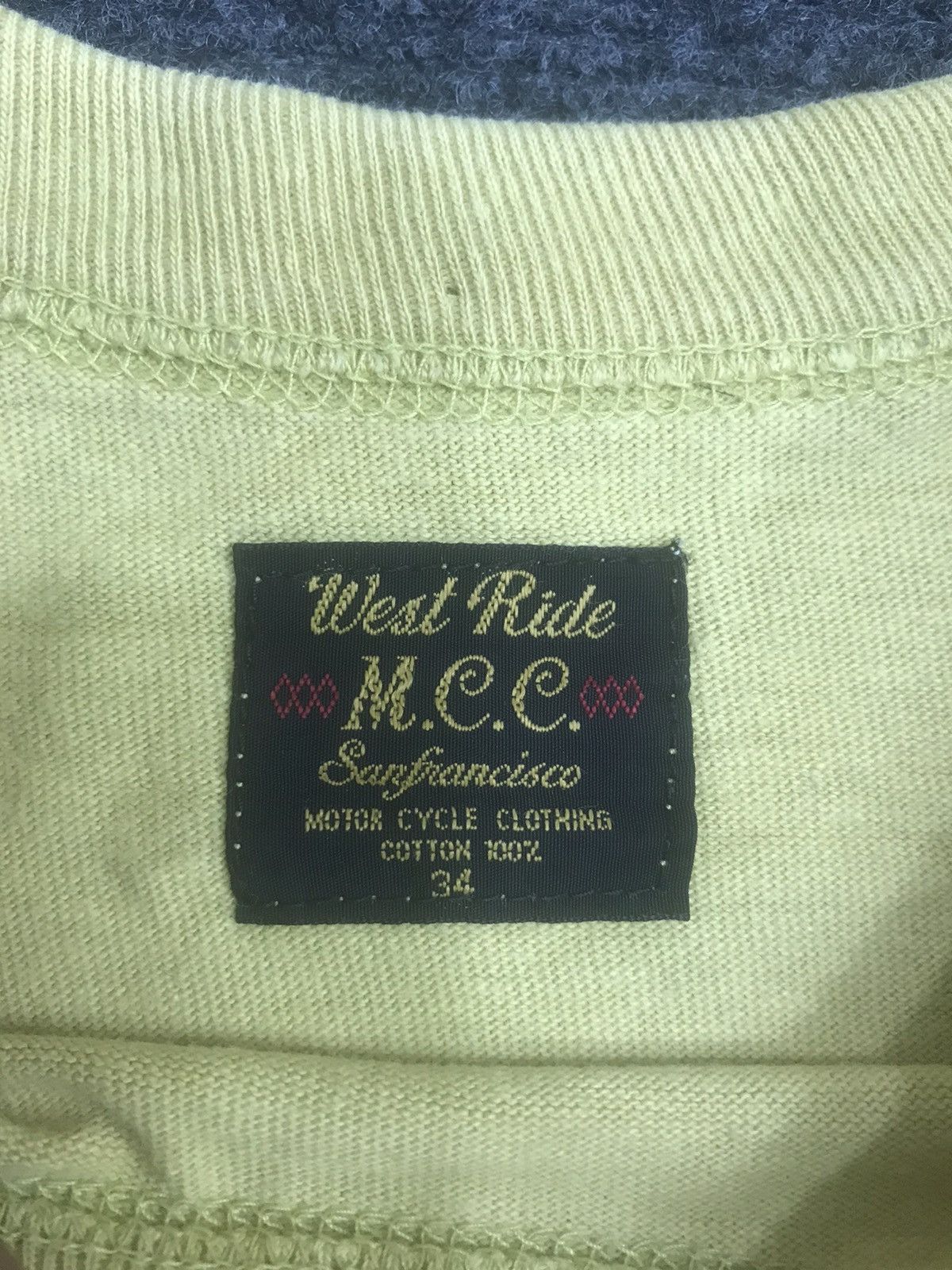 Japanese Brand WEST RIDE MCC Biker Shirt Shirt Size US XS / EU 42 / 0 - 5 Thumbnail