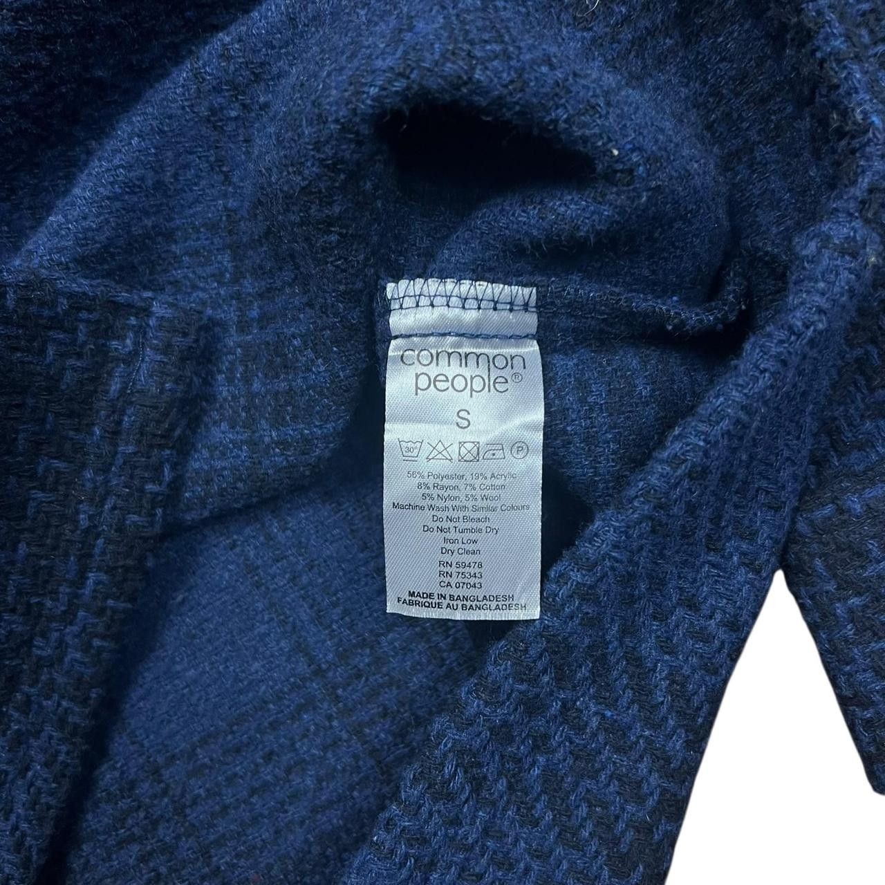 Common People Common People Granby Tweed Button-up Shirt -... Size US M / EU 48-50 / 2 - 5 Thumbnail