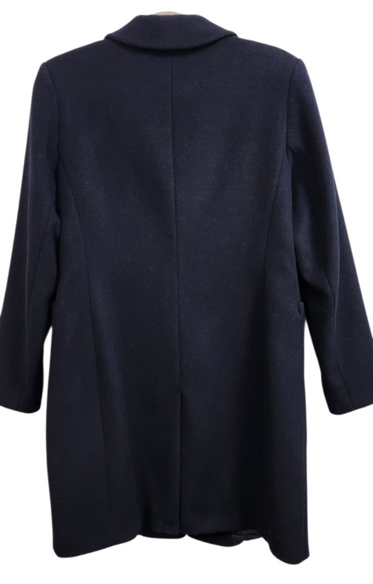 Lauren Ralph Lauren Lauren Ralph Lauren Navy Wool Blend Coat Tailored Jacket Size S / US 4 / IT 40 - 5 Thumbnail