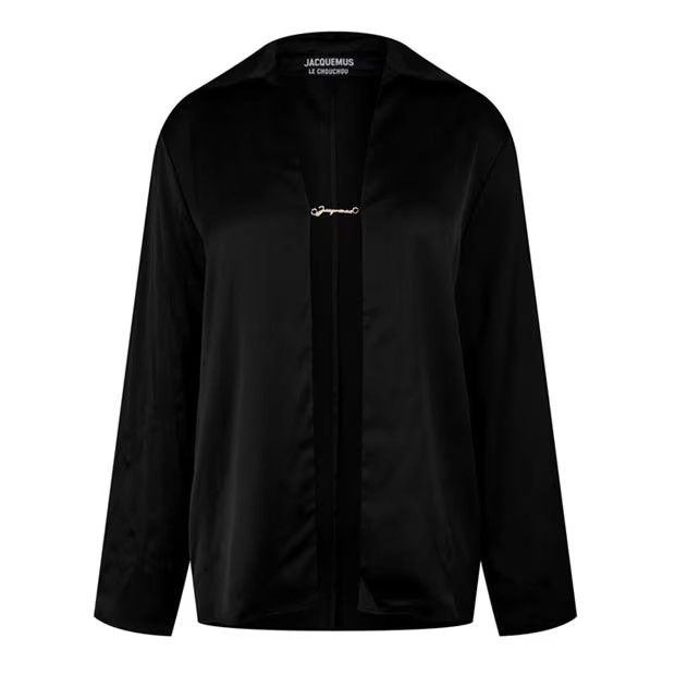 Jacquemus o1g2r1mq1024 Shirt in Black Size S / US 4 / IT 40 - 1 Thumbnail