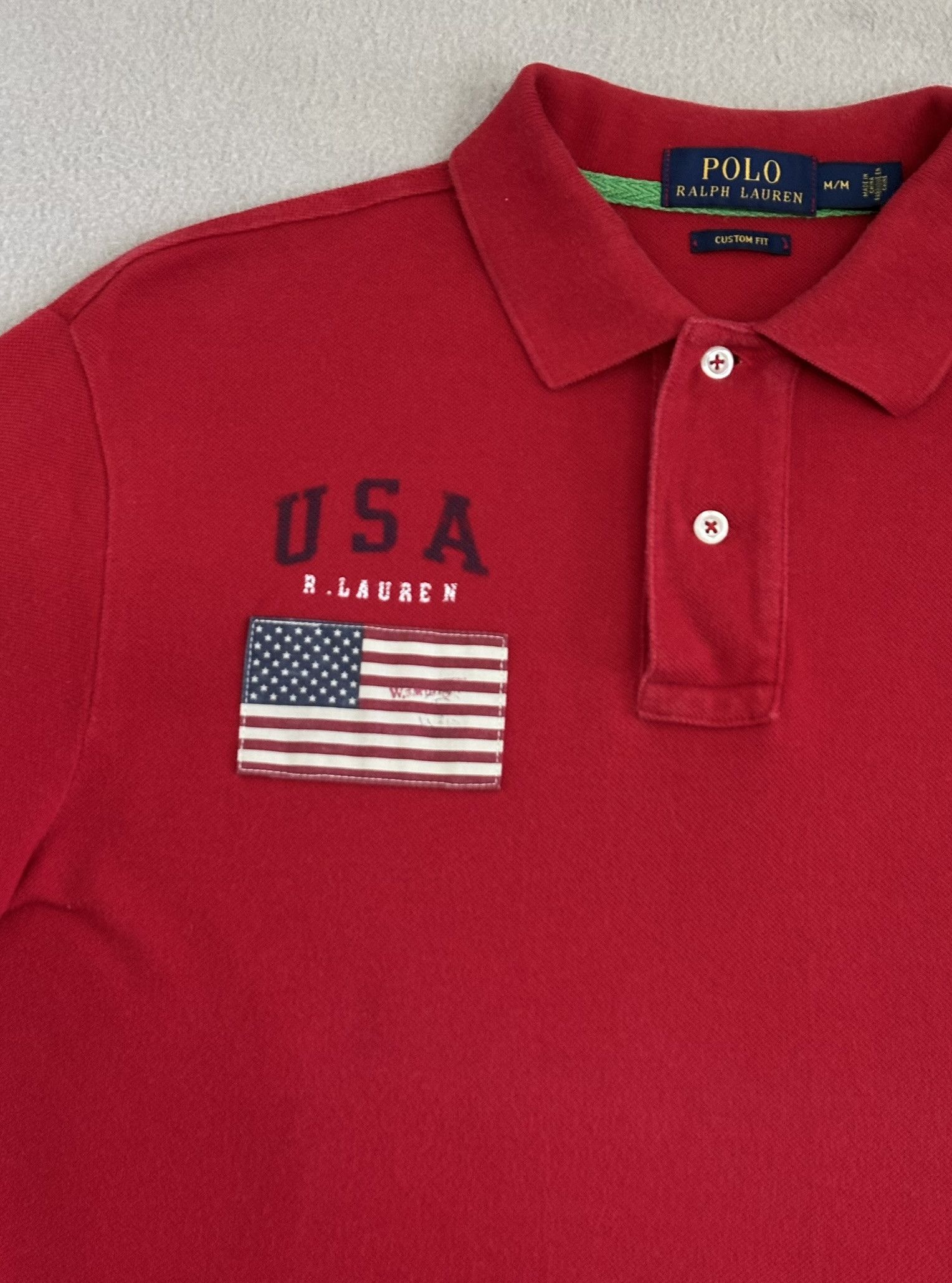 Polo Ralph Lauren Polo Ralph Lauren USA Red Medium Size US M / EU 48-50 / 2 - 7 Thumbnail