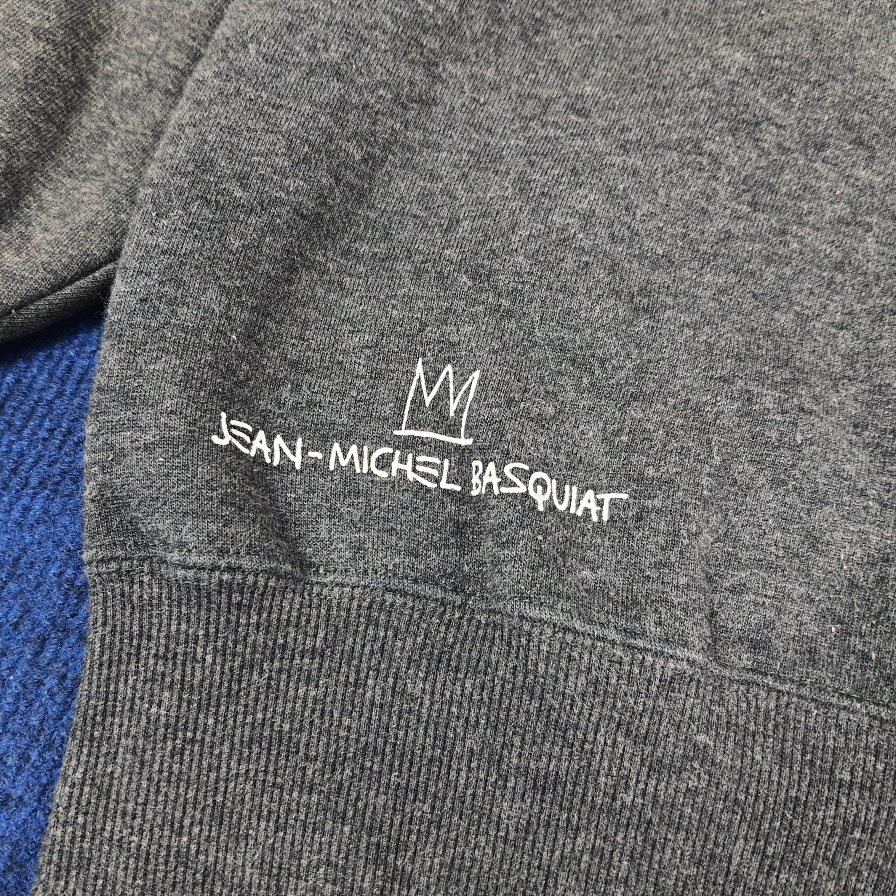 Jean-Michel Basquiat × Vintage Vintage Jean Michael Basquiat Japanese Brand Hoodies Size US L / EU 52-54 / 3 - 4 Thumbnail