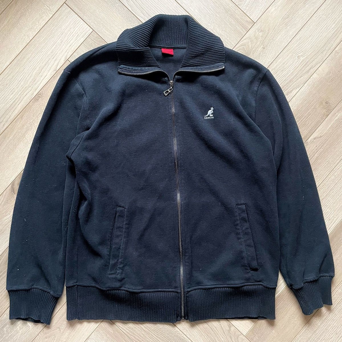 Kangol Kangol Full Zip Sweatshirt Vintage Size US XXL / EU 58 / 5 - 1 Thumbnail