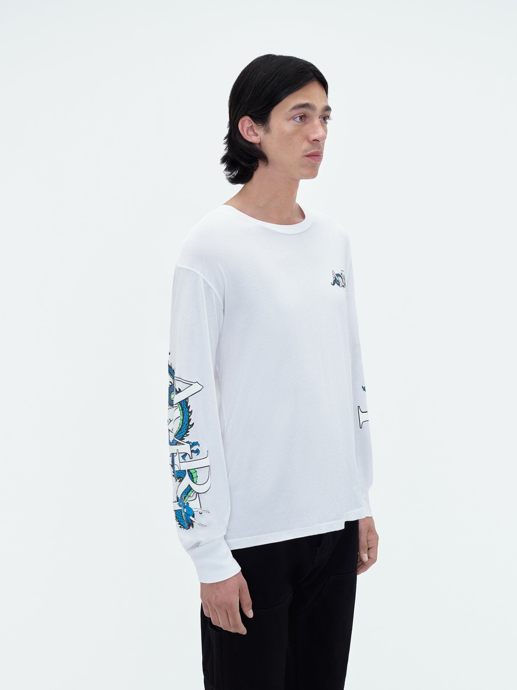 Amiri o1w1db10125 Long Sleeve T-Shirt in White Size US S / EU 44-46 / 1 - 4 Thumbnail