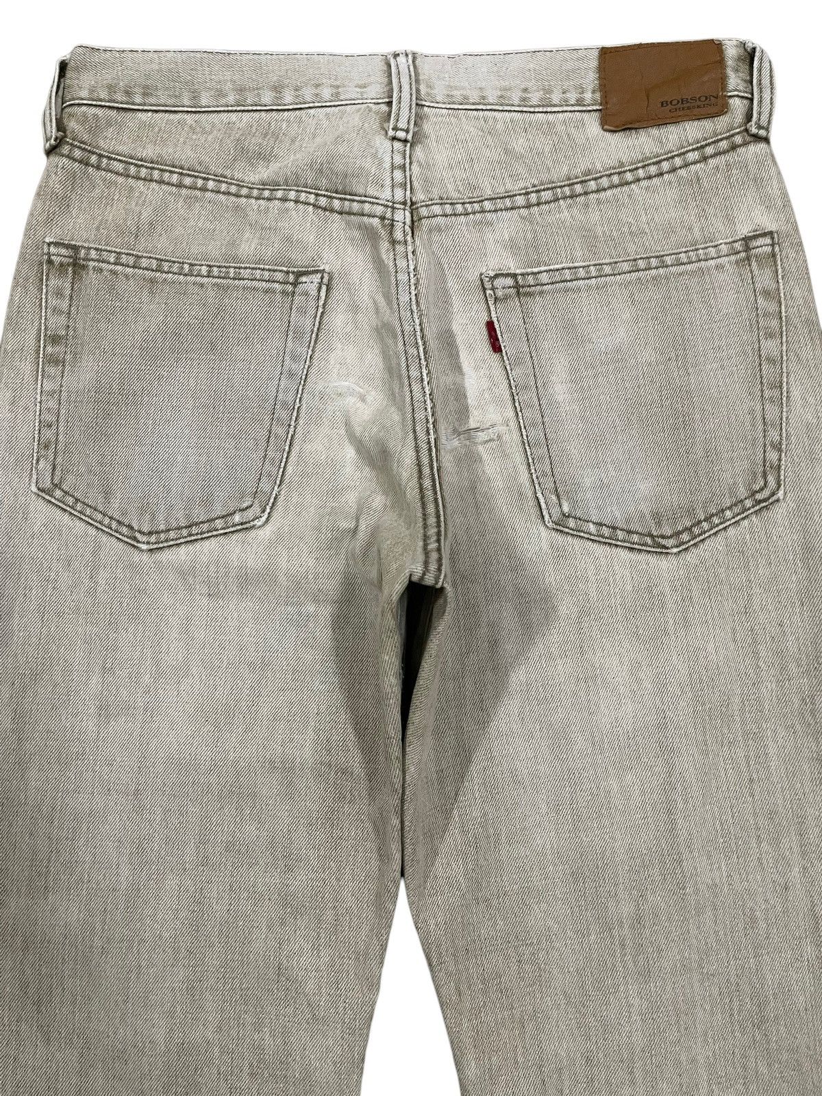 14th Addiction Vintage Japanese Brand Faded Wash Style Baggy Jeans Size US 30 / EU 46 - 4 Thumbnail