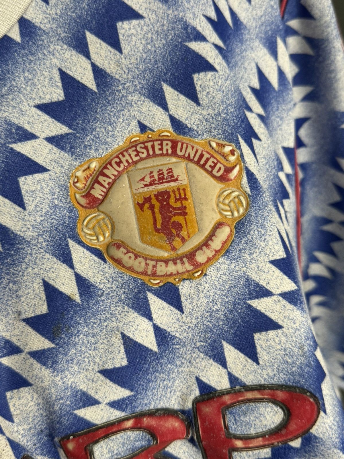 Vintage Vintage Manchester United 90/92 Away Football Jersey Size US M / EU 48-50 / 2 - 5 Thumbnail