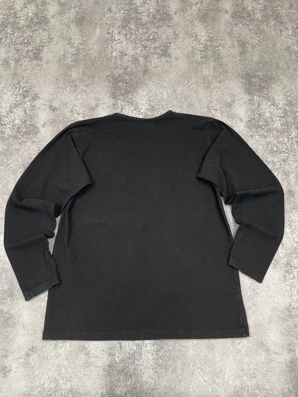 Dolce & Gabbana Dolce & Gabbana Men Cotton Long Sleeve T Shirt Black Size L Size US L / EU 52-54 / 3 - 6 Thumbnail