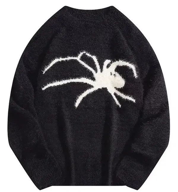 Japanese Brand Retro punk super soft spider premium mohair sweater jumper Size US XL / EU 56 / 4 - 6 Thumbnail