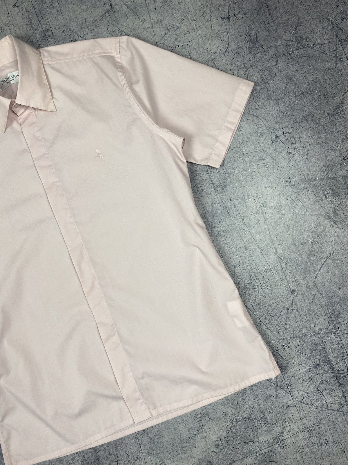 Yves Saint Laurent Vintage 90s Yve Saint Laurent Basic Button Up Shirt Size US M / EU 48-50 / 2 - 3 Thumbnail