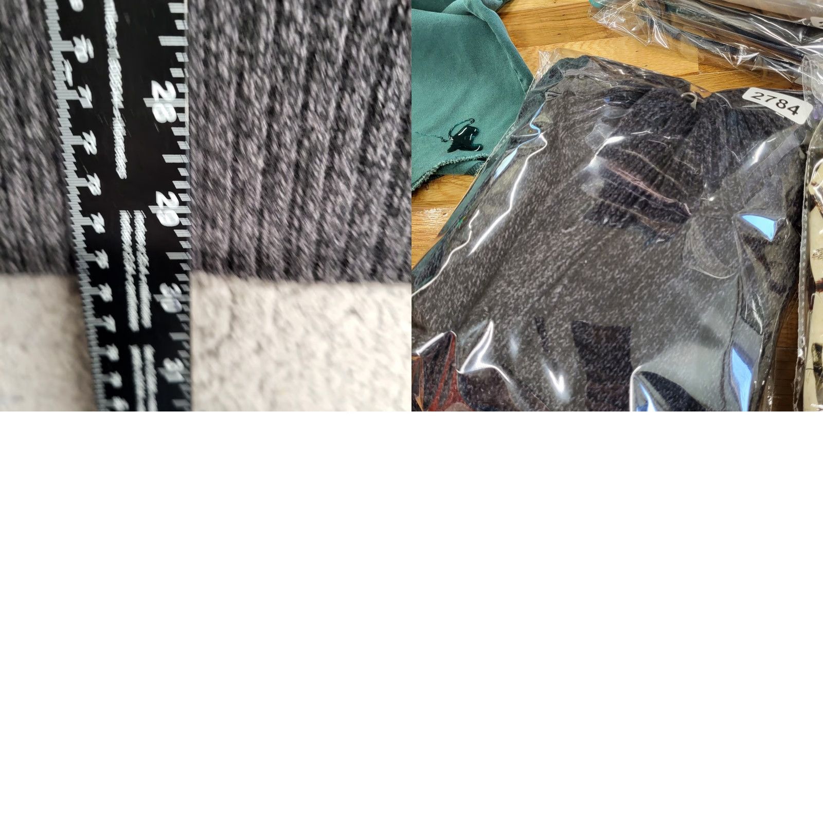 Vintage URBAN PIPELINE Men Large Heathered Black Gray Mock Neck Sweater Button Zip EUC Size US L / EU 52-54 / 3 - 9 Thumbnail