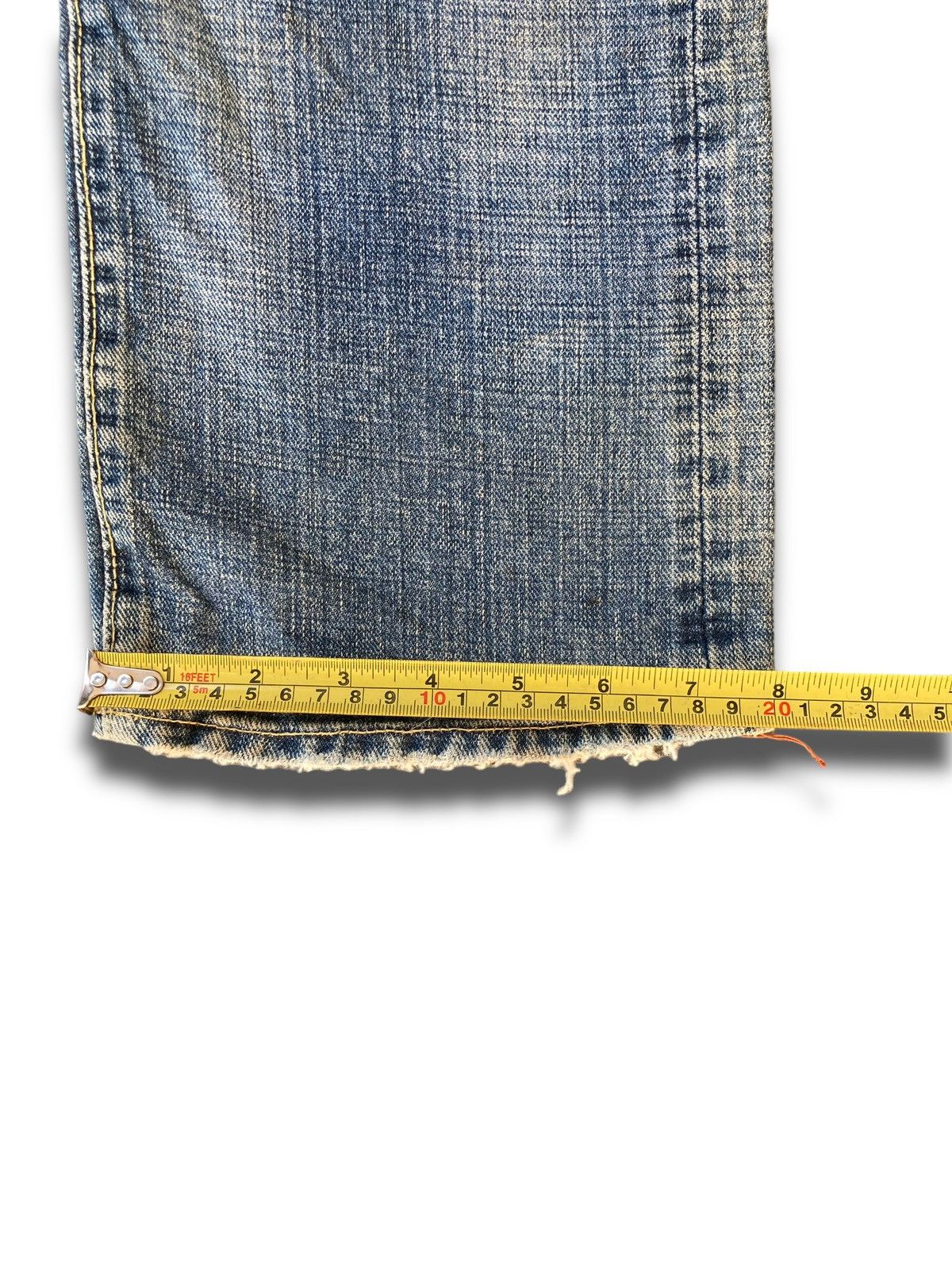 Japanese Brand Vintage 90s Kaihara Japanese Denim Size US 33 - 16 Thumbnail