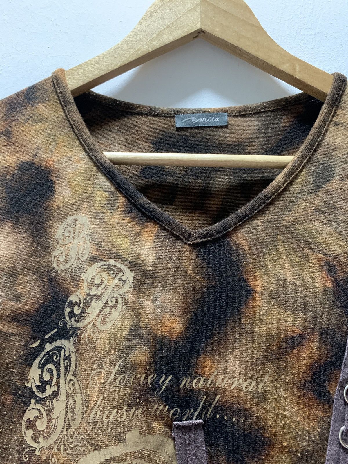 Japanese Brand Crazy Vintage Y2K Gothic Affliction Style Nature Tee Size M / US 6-8 / IT 42-44 - 6 Thumbnail