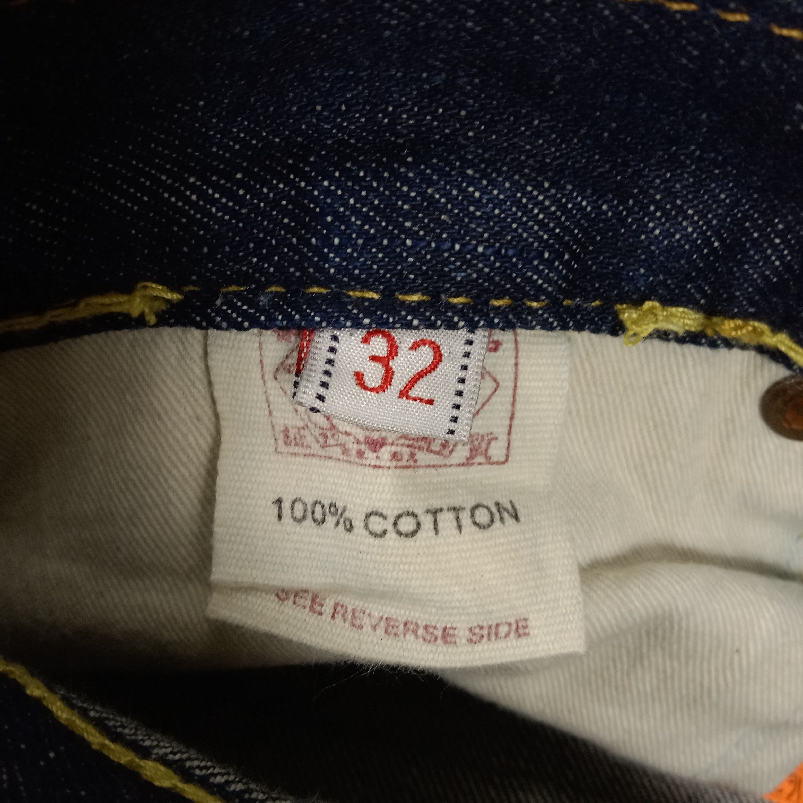 Japanese Brand × Vintage Evisu Japanese Brand Daicock Custom Art Denim Jeans Size US 31 - 15 Thumbnail