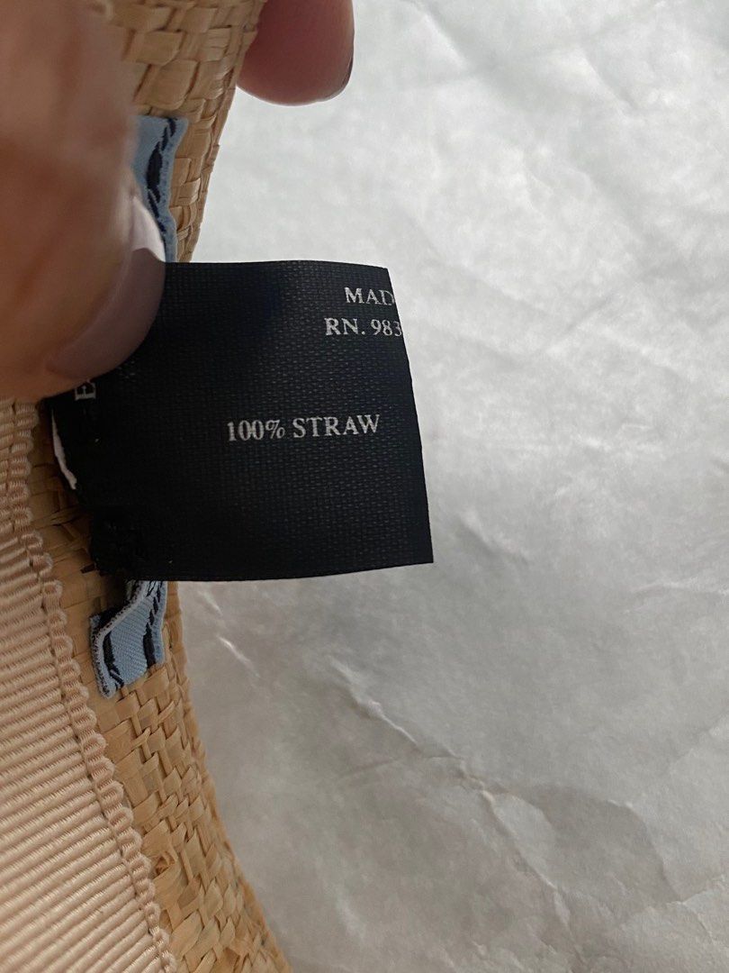 Prada Prada Straw Sun visor Size ONE SIZE - 6 Thumbnail