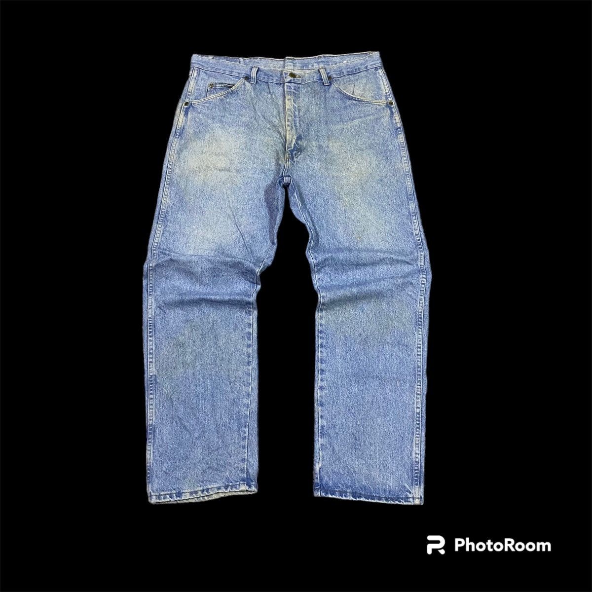 JNCO × Vintage × Wrangler Vintage Wrangler Rusty Light Washed Loose Denim Jeans Size US 38 / EU 54 - 1 Thumbnail