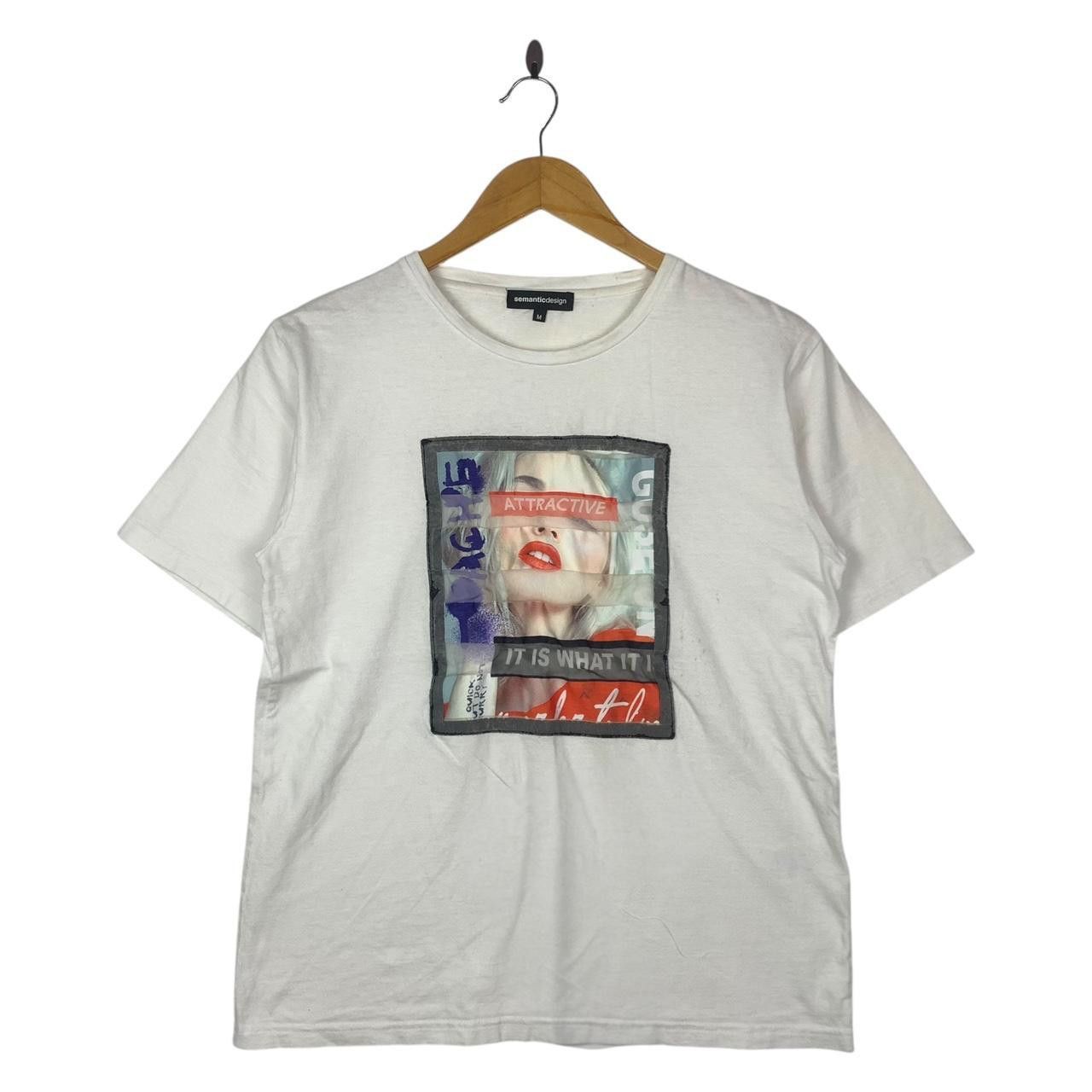 semanticdesign SEMANTIC DESIGN JAPAN Punk Attractive Embossed Tee Shirt Size M / US 6-8 / IT 42-44 - 1 Thumbnail