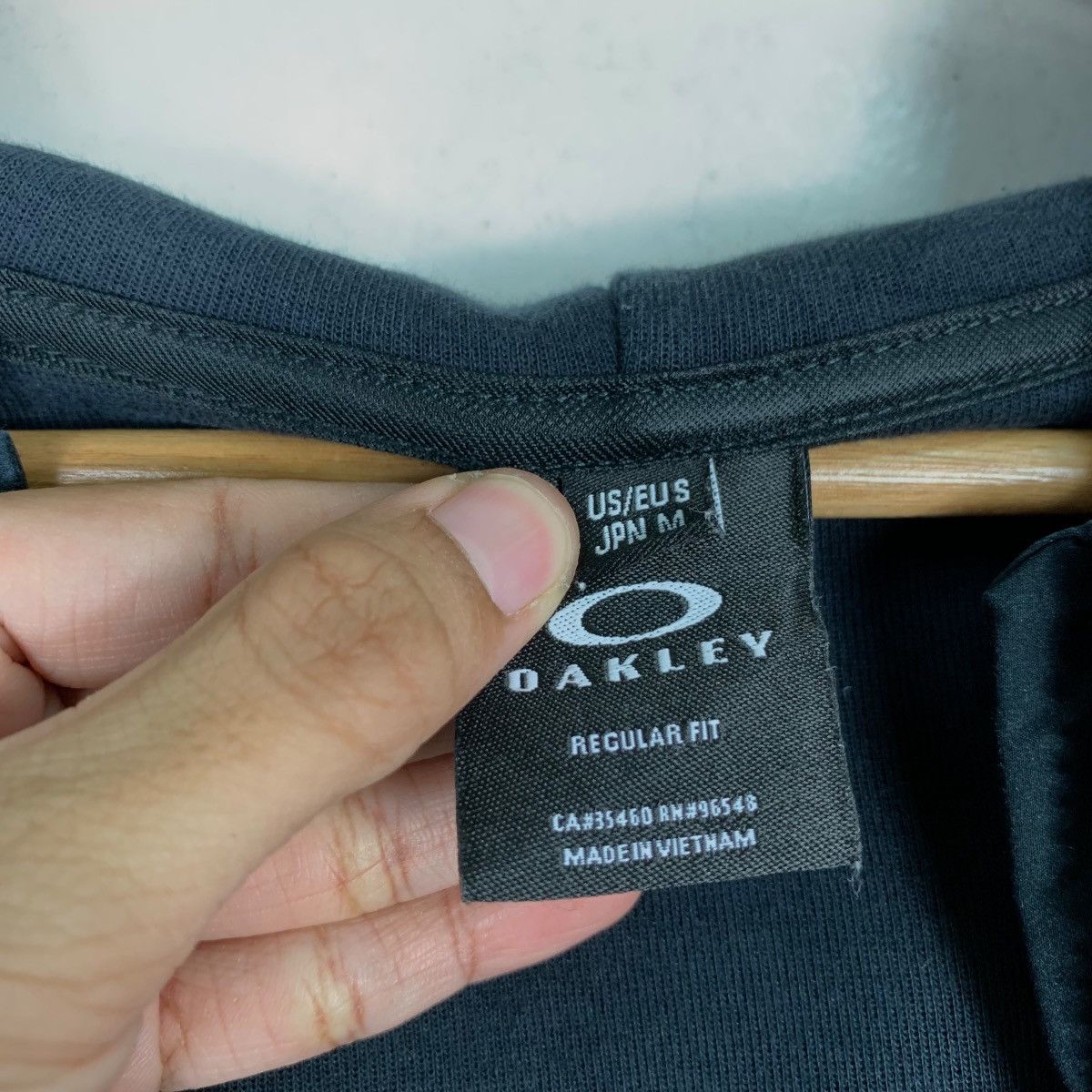 Oakley OAKLEY Embroidery Big Logo Zipper Hoodies #0255-C12 Size US M / EU 48-50 / 2 - 19 Thumbnail