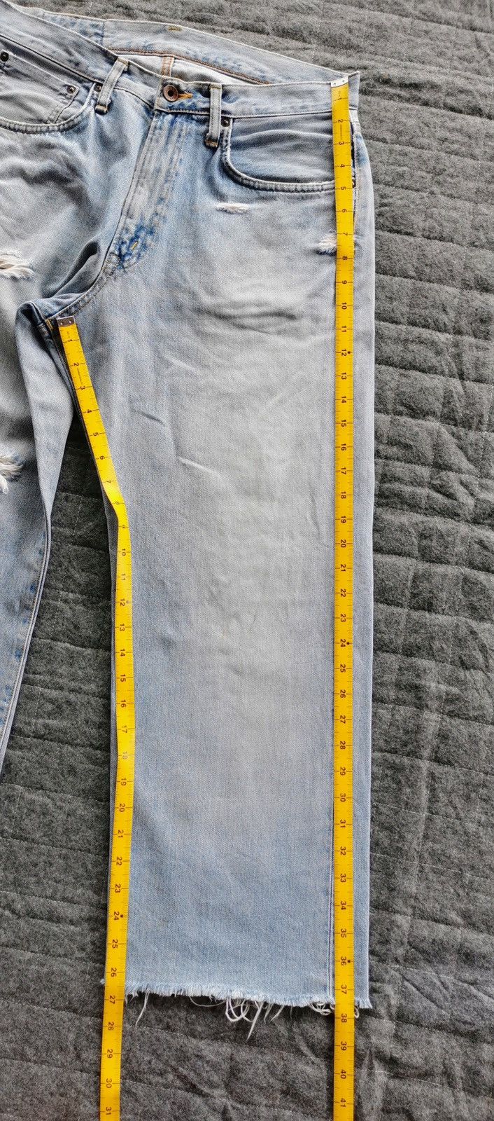 Edwin Edwin Selvedge Denim Jeans Grunge Size US 32 / EU 48 - 13 Thumbnail