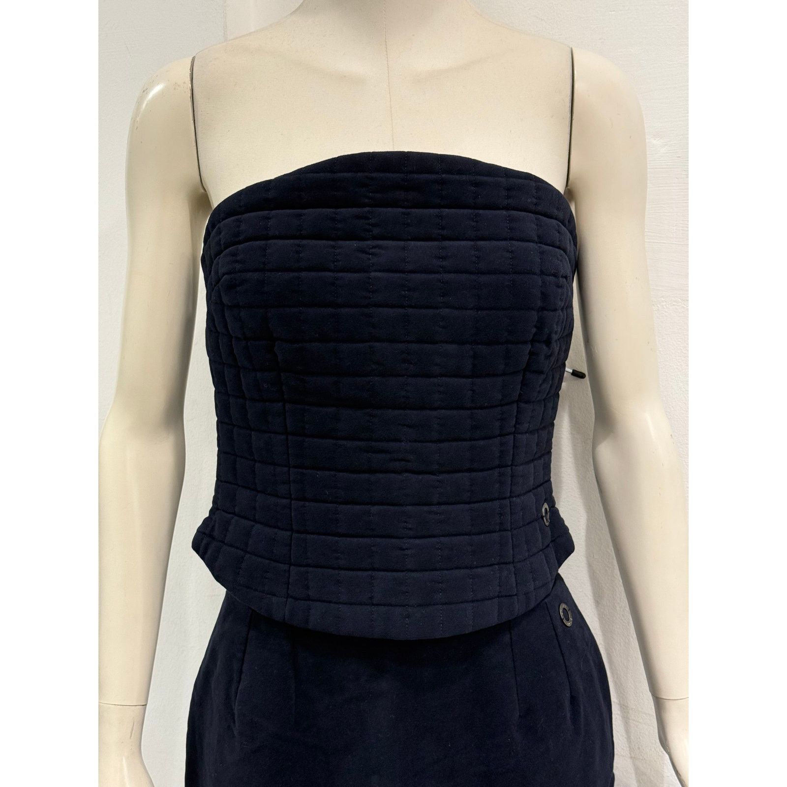 Chanel S/S2000 Chanel runway padded set top & skirt Size S / US 4 / IT 40 - 4 Thumbnail