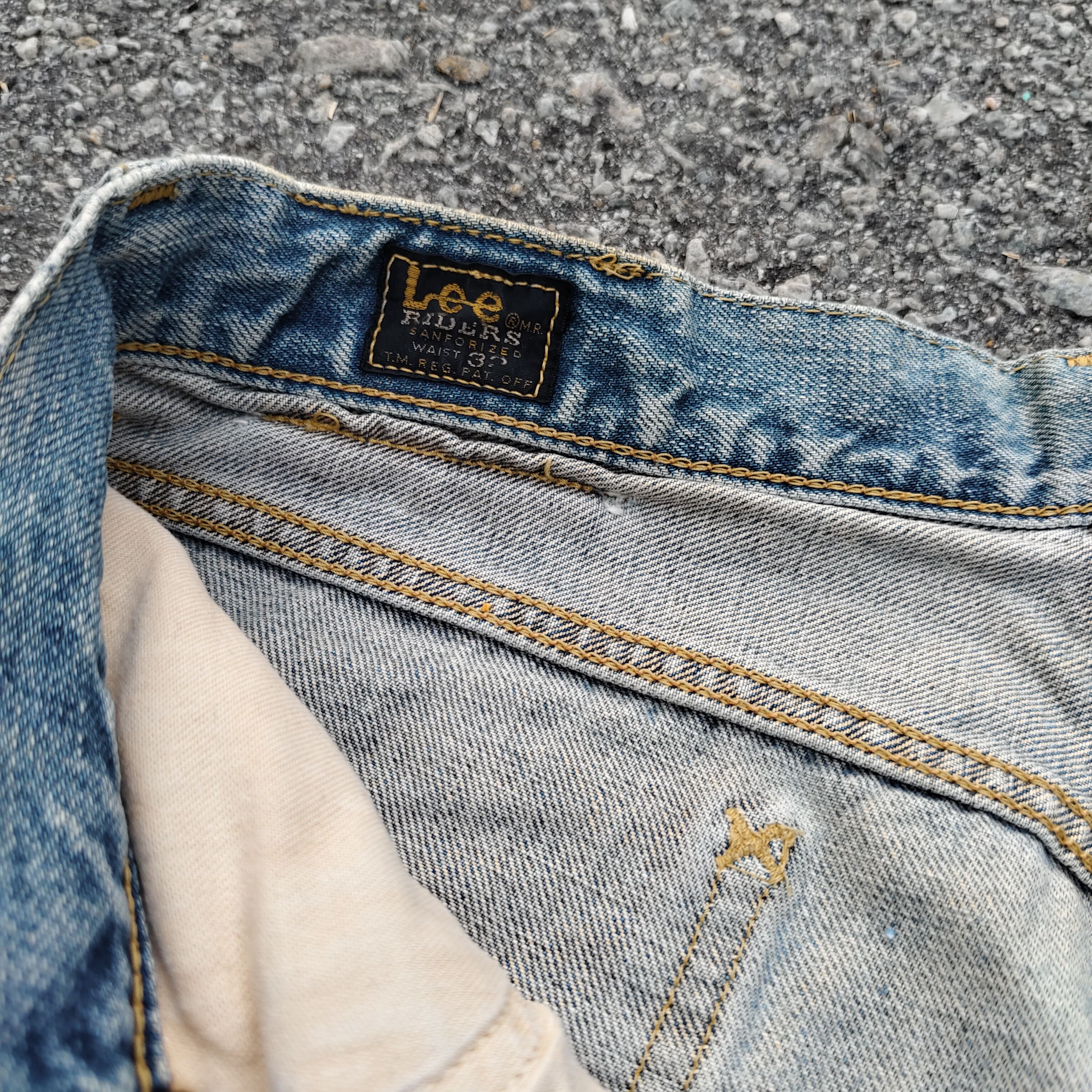 Lee Vintage Lee Riders Selvedge Jean Size US 31 - 8 Thumbnail