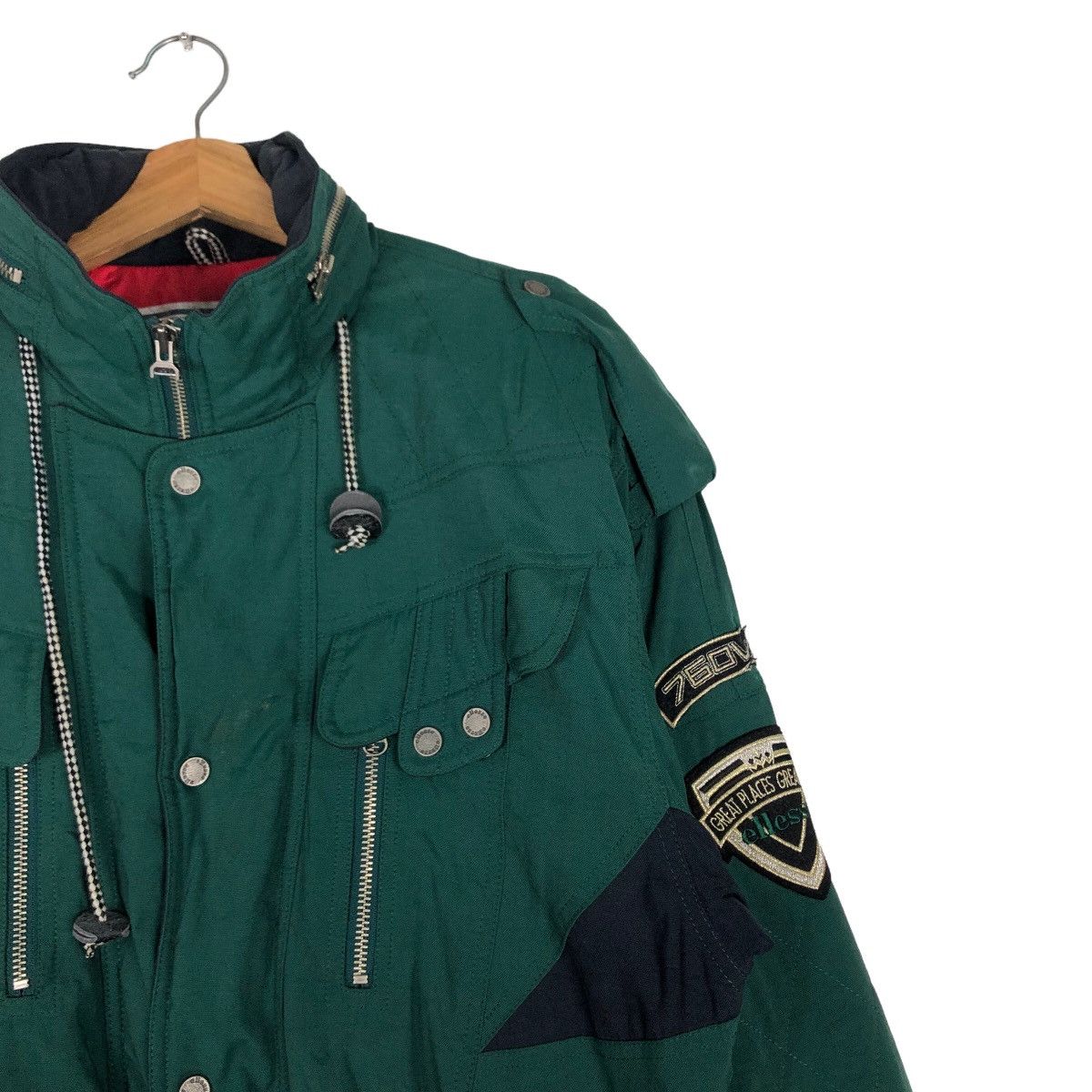 Japanese Brand 🔥Vtg Bomber Jacket Ski Bondage Design Wahmin Issey Miyake Size US M / EU 48-50 / 2 - 6 Thumbnail