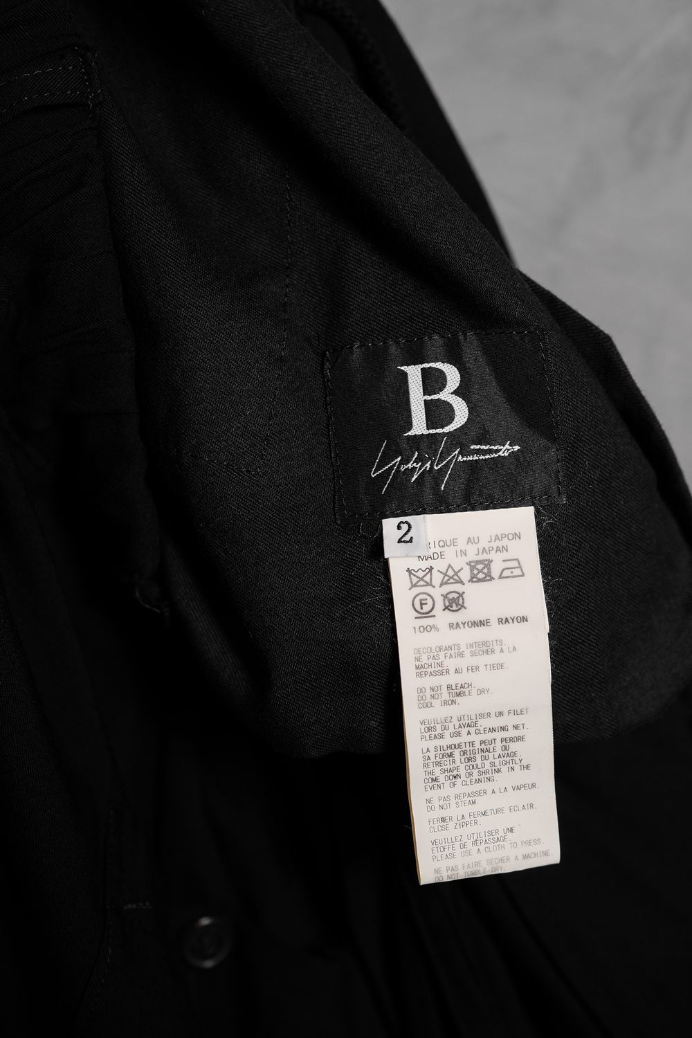 Yohji Yamamoto B Yohji Yamamoto Rayon Wrap Pants Size US 30 / EU 46 - 7 Thumbnail