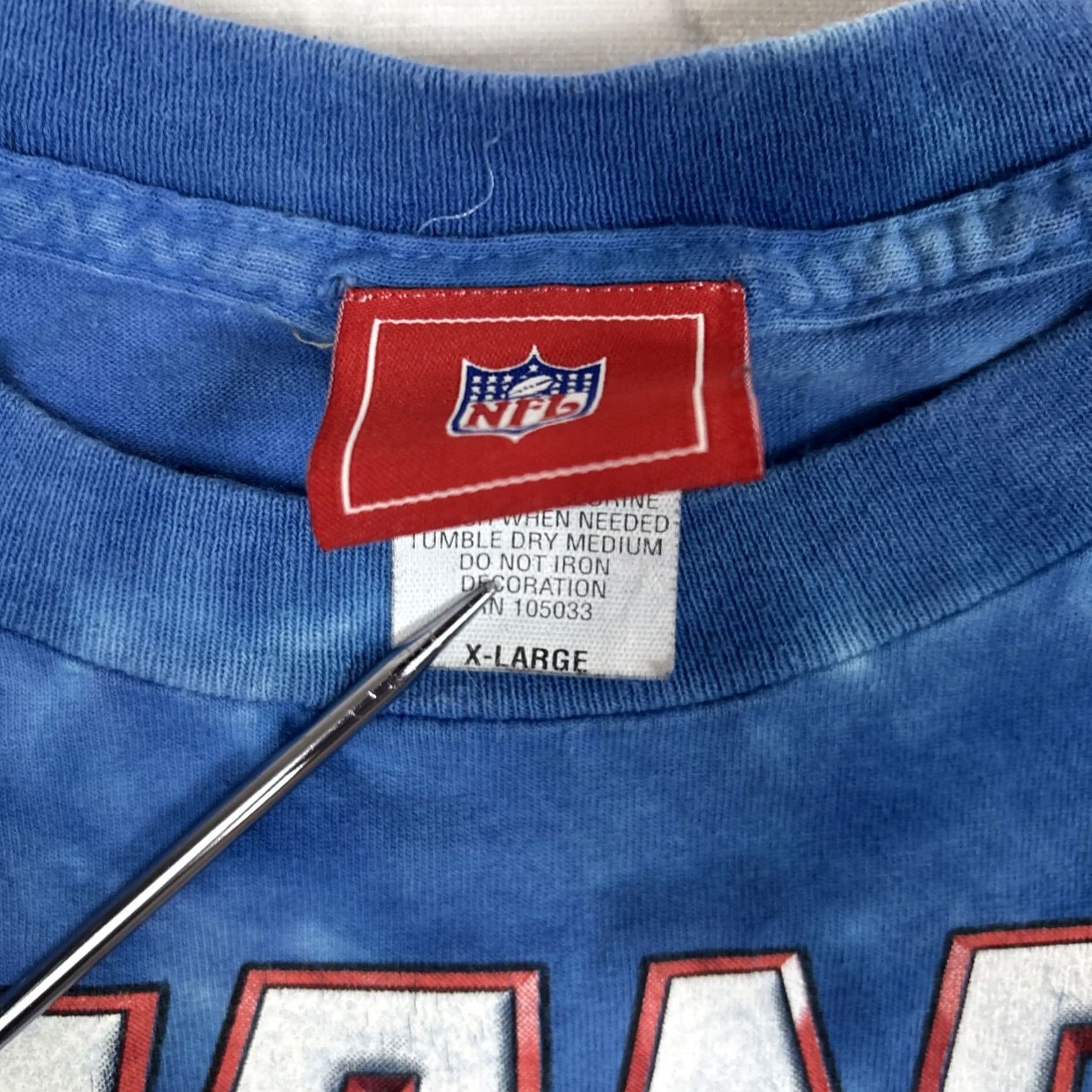 NFL NFL Shirt Mens XL Tie Dye Red Blue New York Giants V All OverY2K Size US XL / EU 56 / 4 - 3 Thumbnail