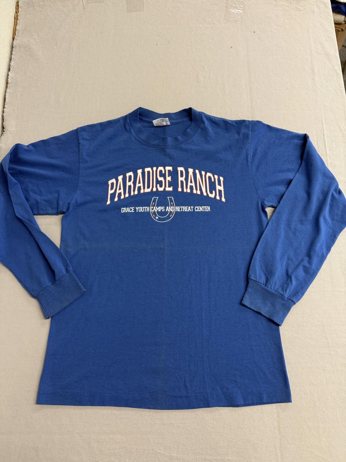 Hestra Vintage Paradise Ranch LS T-shirt Grace Youth Camps Michigan Size US M / EU 48-50 / 2 - 1 Thumbnail