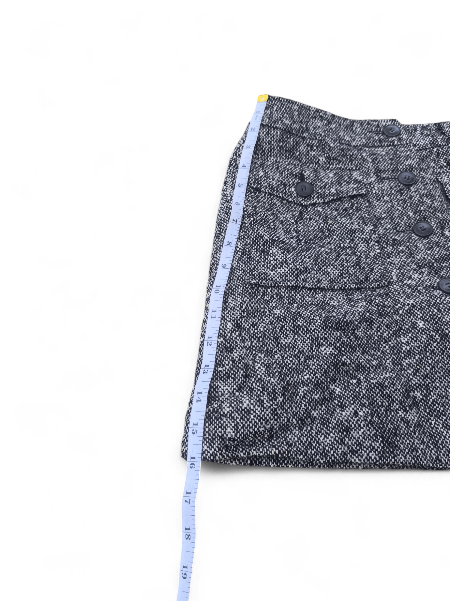 agnes b. AGNES B SKIRT LAINE WOOL Size 26" / US 2 / IT 38 - 9 Thumbnail