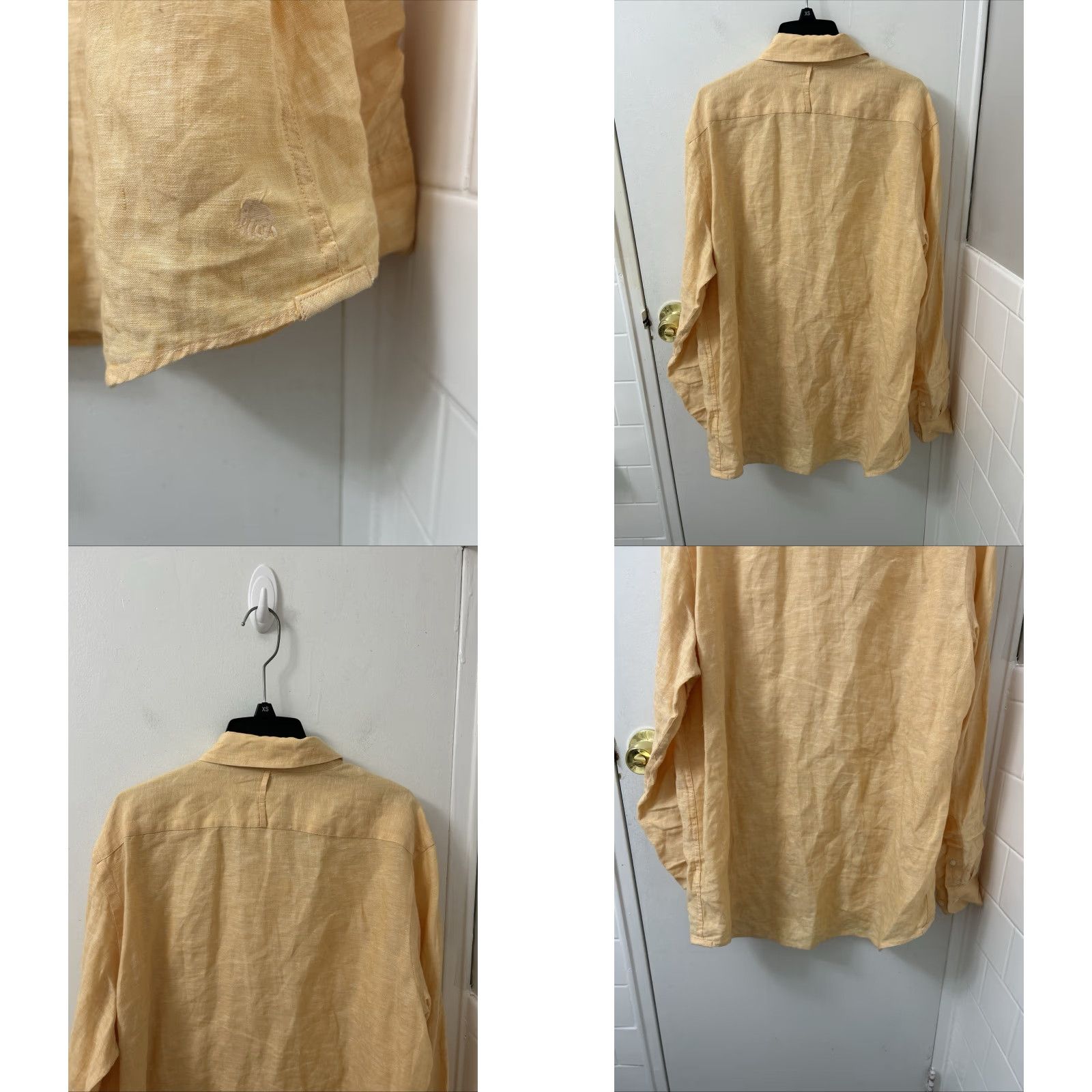 Banana Republic Banana Republic Shirt Mens L Orange Button-Down Logo L/S 2010) Size US L / EU 52-54 / 3 - 8 Thumbnail