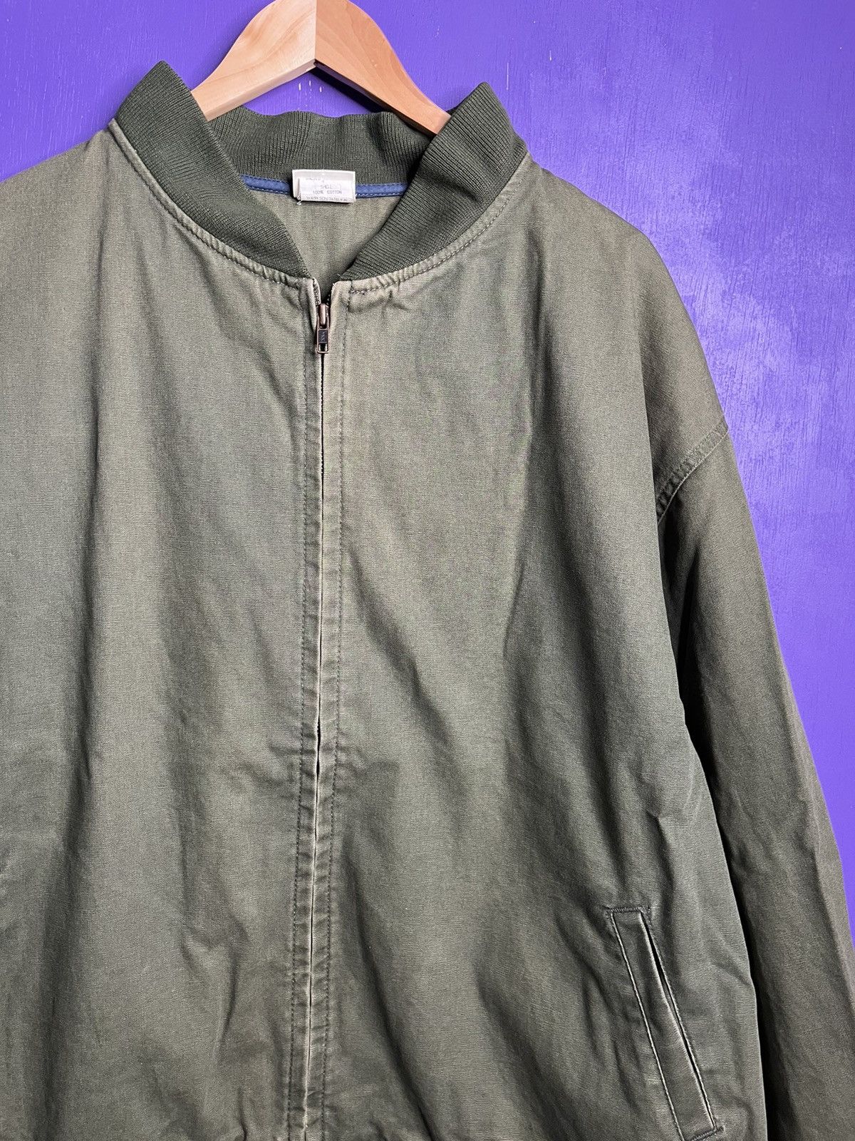 L.L. Bean × Vintage Vintage 90s LL Bean essential faded zip up jacket Size US XXL / EU 58 / 5 - 3 Thumbnail