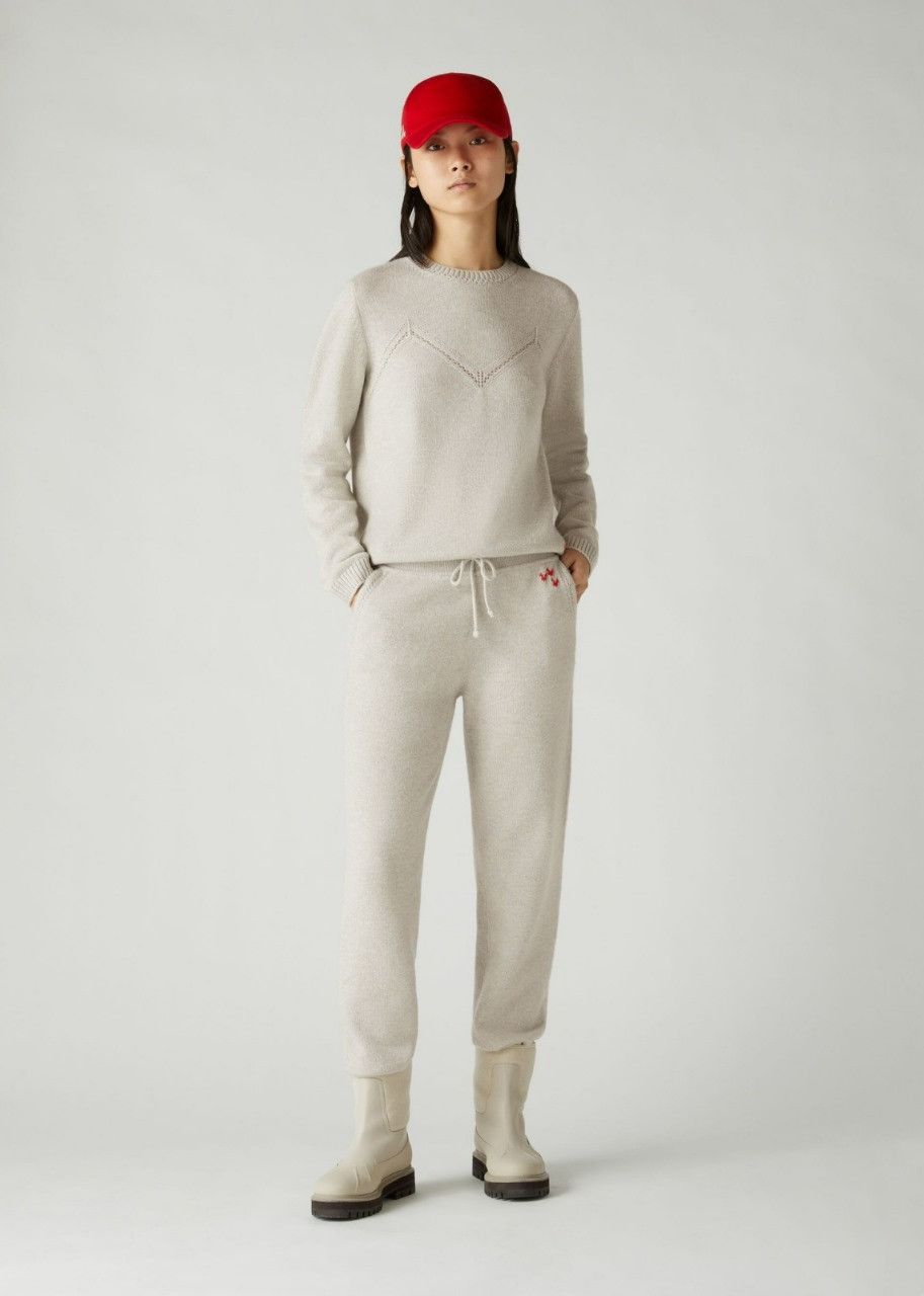 Loro Piana o1srvl11e0524 Trouser in Silver Size 27" / US 4 / IT 40 - 2 Thumbnail