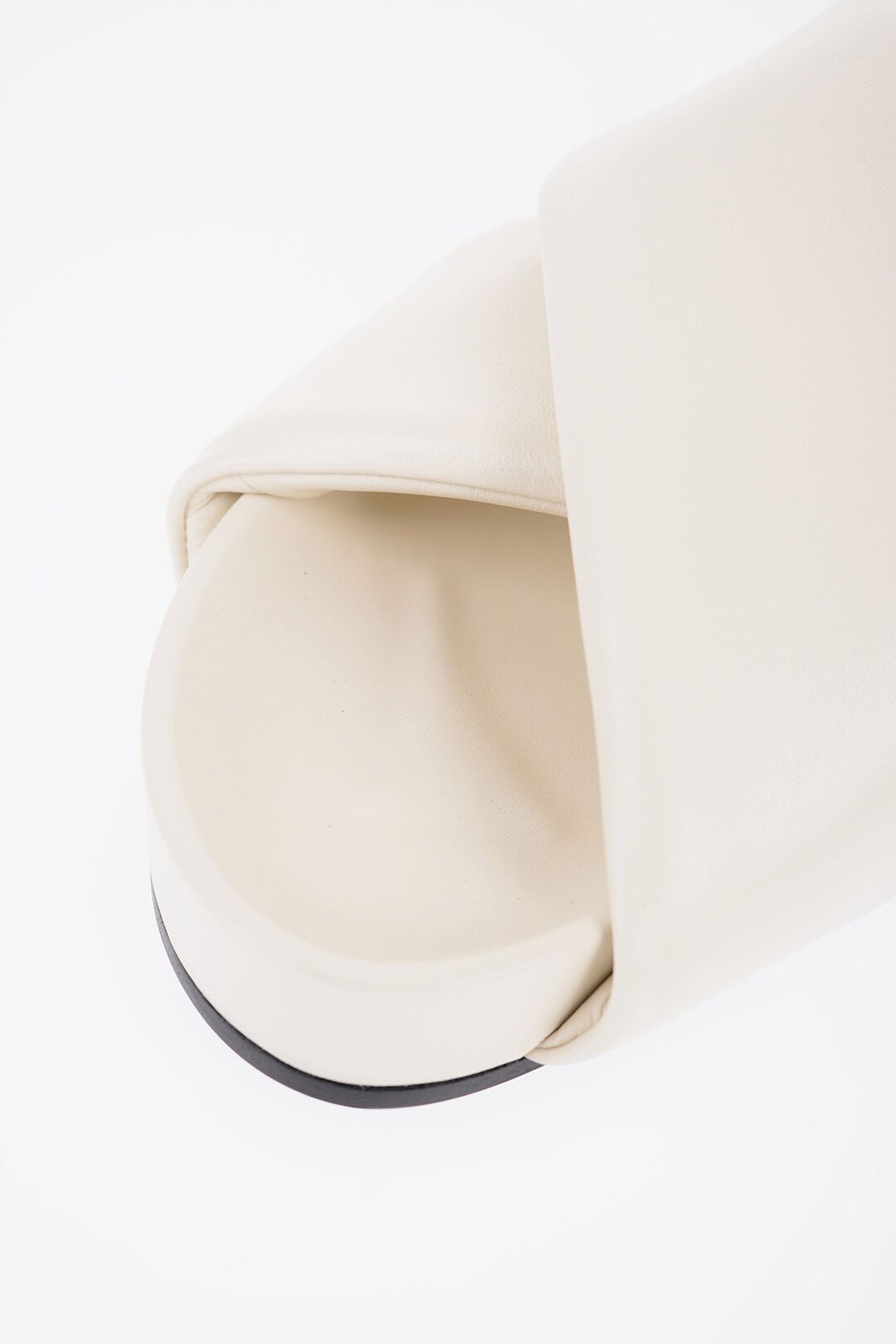 Jil Sander og1mm0625 Criss Cross Designed Leather Sandals in White Size US 7 / EU 40 - 4 Thumbnail