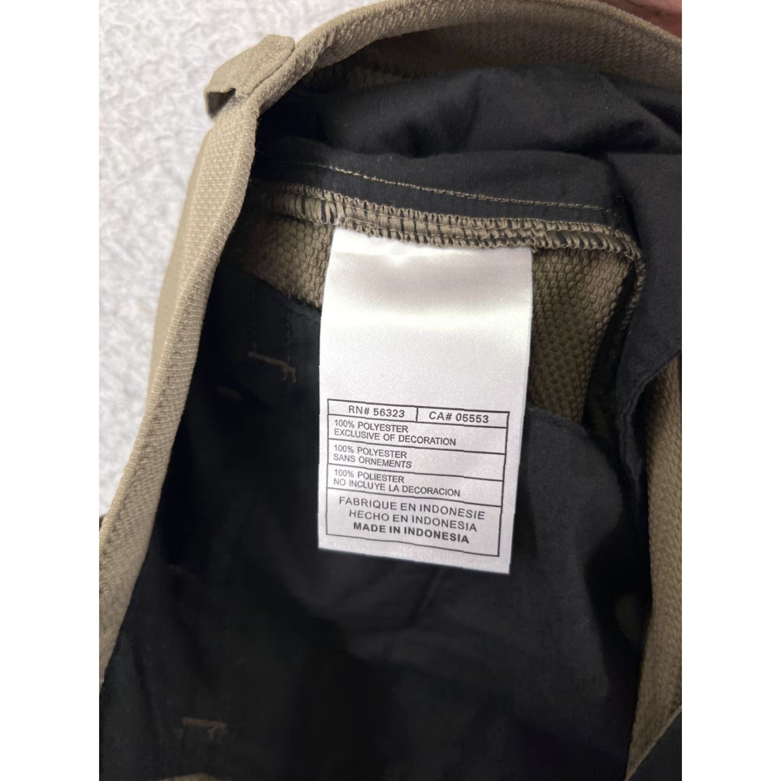 Nike VINTAGE Nike Shorts Men 34 Beige Polyester Golf Pockets 32x10 Swoosh Casual Spring Summer Gym Size US 34 / EU 50 - 4 Thumbnail