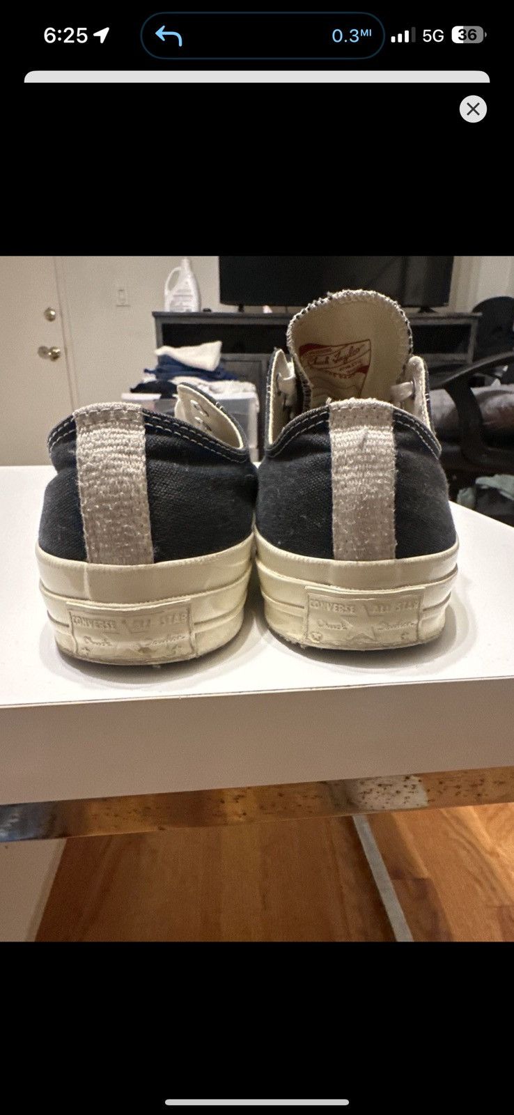 CDG by Comme des Garcons Comme De Garcons Converse collab Size US 9 / EU 42 - 8 Thumbnail