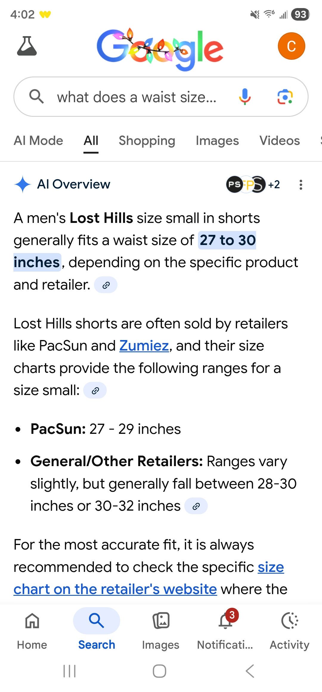 Lost hills Lost hills mens shorts, black, small Size US 28 / EU 44 - 10 Thumbnail