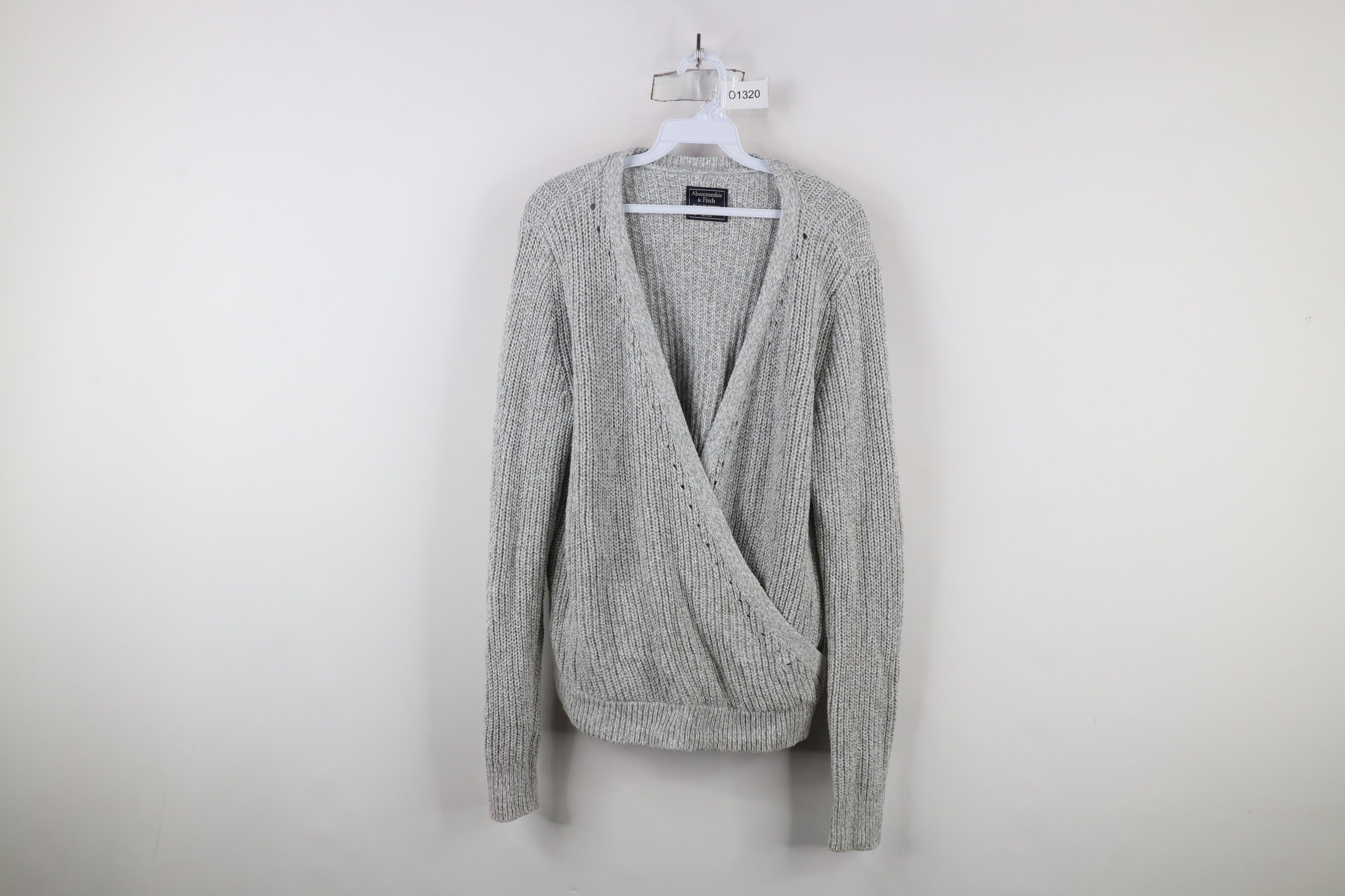 Abercrombie & Fitch × Vintage Vintage Y2K Abercrombie & Fitch Bella Ribbed Knit Sweater Size L / US 10 / IT 46 - 1 Thumbnail